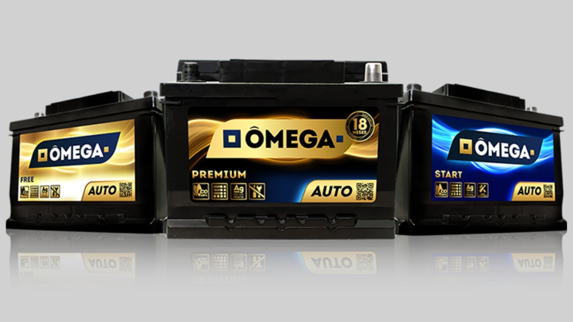 Ômega é muito mais energia! #omegamais #bateria